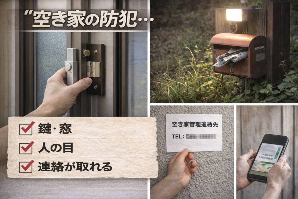 第16回_空き家の防犯_やってないと狙われる3つ_写真コラージュ